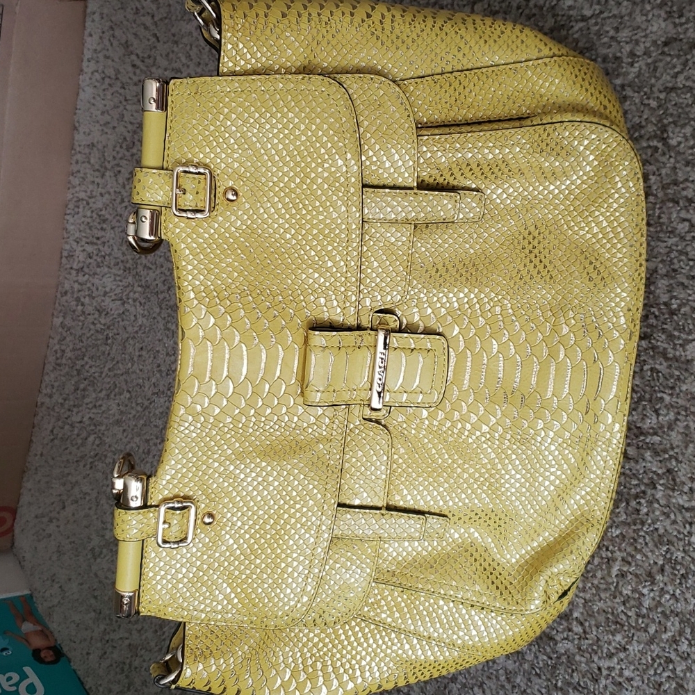 Coach Madison Pinnacle Embossed Metallic Python Abby … - Gem